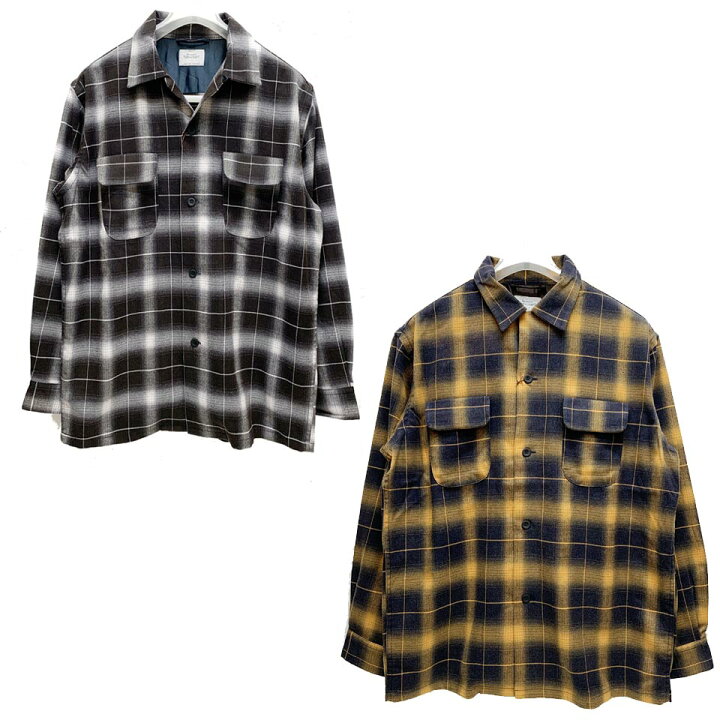 希少 XL 60s Towncraft オンブレ チェックシャツ プリントネル（楽天 