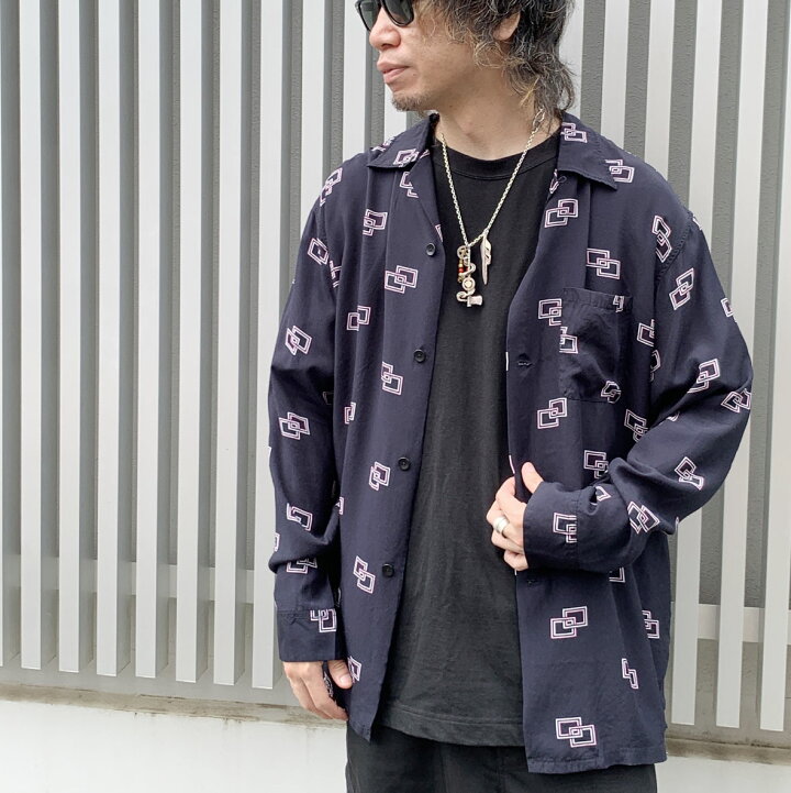 楽天市場】タウンクラフト TOWNCRAFT レーヨンシャツ ATOMIC PRINTED 