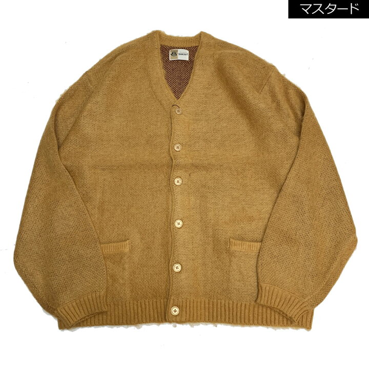 楽天市場】全3色 タウンクラフト TOWNCRAFT シャギーカーディガン 