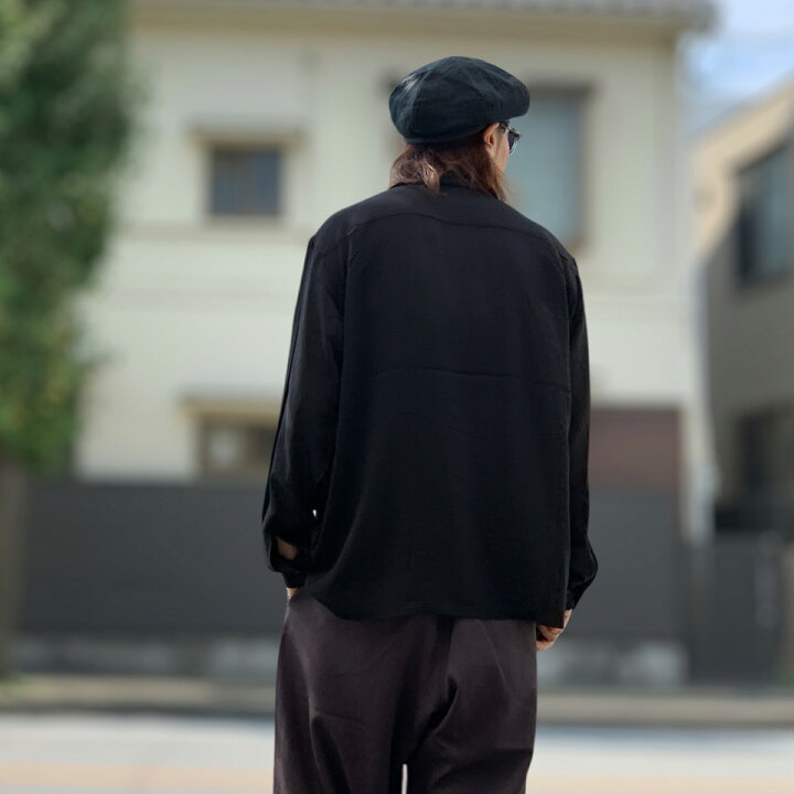 楽天市場】タウンクラフト TOWNCRAFT レーヨンシャツ 50S BLACK LOOP 