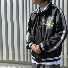 全2色 エクストララージ XLARGE トラックジャケット GRAFFITI TRACK JACKET ジャージ ブラック ライトブルー BLACK LT.BLUE 黒 青 101241021013