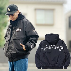 S2F GNXg[W XLARGE iCWPbg NYLON PUFFER JACKET ȃWPbg ubN  BLACK J  101253021010