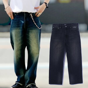�S2�F �G�N�X�g�����[�W XLARGE �f�j���p���c FADED DENIM PANTS �u���b�N �C���f�B�S BLACK INDIGO 101262031004