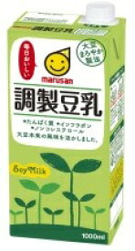 マルサン【調整豆乳】1000ml×6本入【常温保存可能】♪