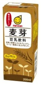 マルサン【豆乳飲料　麦芽】200ml×24本入【常温保存可能】♪