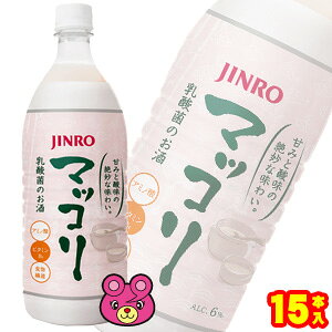 yz JINRO }bR PET 1L×15{ I W 1000ml ykCEEzsz