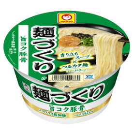 【1ケース】 東洋水産 マルちゃん 麺づくり 旨コク豚骨 87g×12個入 【北海道・沖縄・離島配送不可】