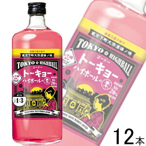 【お酒】 【2ケース】 合同酒精 トーキョーハイボールの素 しそ梅風味 瓶 720ml×6本入×2ケース:合計12本 【北海道・沖縄・離島配送不可】