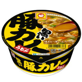 東洋水産 黒い豚カレーうどん 87g×12／箱〔ケース〕 【北海道・沖縄・離島配送不可】