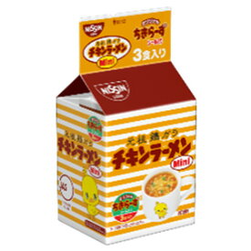 【1ケース】 日清食品 チキンラーメン Mini 3食入×12個:合計36食入 【北海道・沖縄・離島配送不可】[NA]