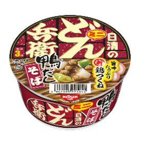 【1ケース】 日清食品 日清のどん兵衛 鴨だしそばミニ 46g×12個入 【北海道・沖縄・離島配送不可】[NA]