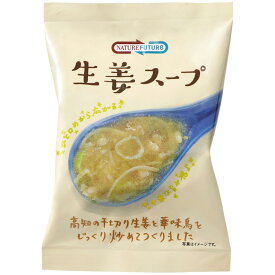 【10個】 コスモス食品 NATUREFUTURe 生姜スープ 10.6g×10個入 フリーズドライ 【北海道・沖縄・離島配送不可】[NA]