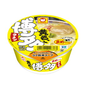 【1ケース】 東洋水産 マルちゃん 黄色いまめ博多ラーメン 37g×12個入 【北海道・沖縄・離島配送不可】