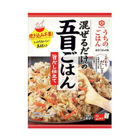 【1ケース】 キッコーマン うちのごはん 混ぜごはんの素 五目ごはん 旨だし仕立て 112g×10個入 【北海道・沖縄・離島配送不可】