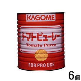 【6個】 カゴメ カゴメトマトピューレー1号缶 3kg×6個入 【北海道・沖縄・離島配送不可】[NA]