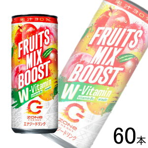 y2P[Xz Tg[ ZONe ENERGY FRUITS MIX BOOST +PEACH  240ml×30{×2P[XFv60{ ][ GiW[hN ykCEEzsz
