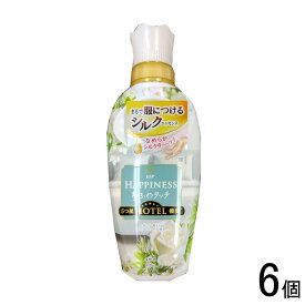 【日用品】【在庫処分品】【6個】 P＆G レノアハピネス 夢ふわタッチ ホワイトティーの香り 本体 450ml×6個 アウトレット 廃盤品 【北海道・沖縄・離島配送不可】［HK］