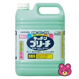 【日用品】 ミツエイスマイルチョイス キッチンブリーチ 業務用 5kg×3個入 【北海道・沖縄・離島配送不可】 ［HK］