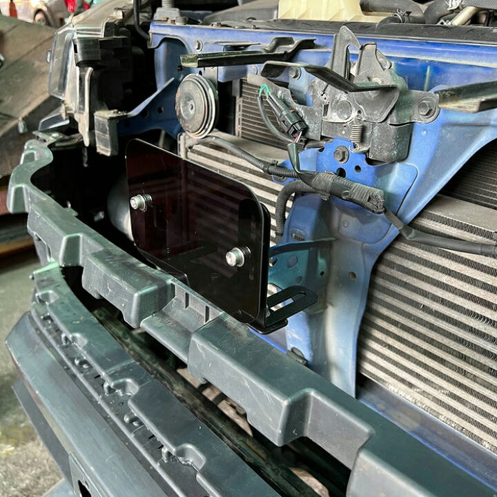 楽天市場】ハイラックス GUN125 後期 パーツ ミリ波レーダー移設キット 