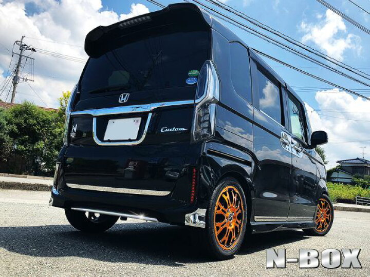 楽天市場 Nbox N Boxカスタム 前期 Jf3 Jf4 リアリップ スカート リアバンパーガーニッシュ アンダーモール メッキモール トリム パーツ ドレスアップ エヌボックス アクセサリー 外装 Nボックス カスタムパーツ リアバンパープロテクター 宅配便 Nexus Japan ネクサス