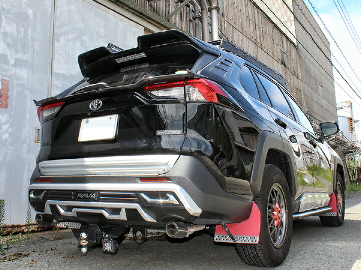 楽天市場】新型RAV4 50系 PHV パーツ リアゲートスポイラー エンブレム 