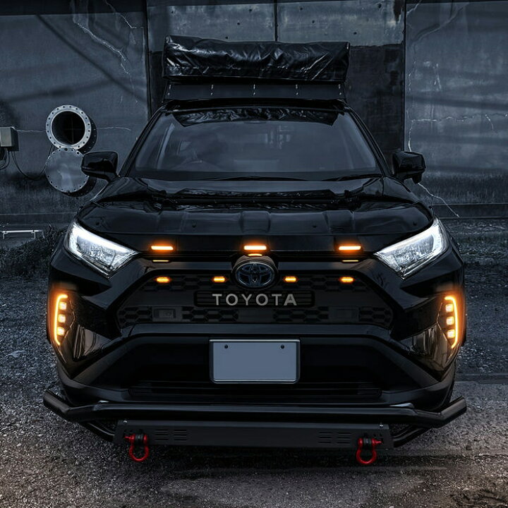 楽天市場】RAV4 50系 標準グレード パーツ タコマグリル フロント 