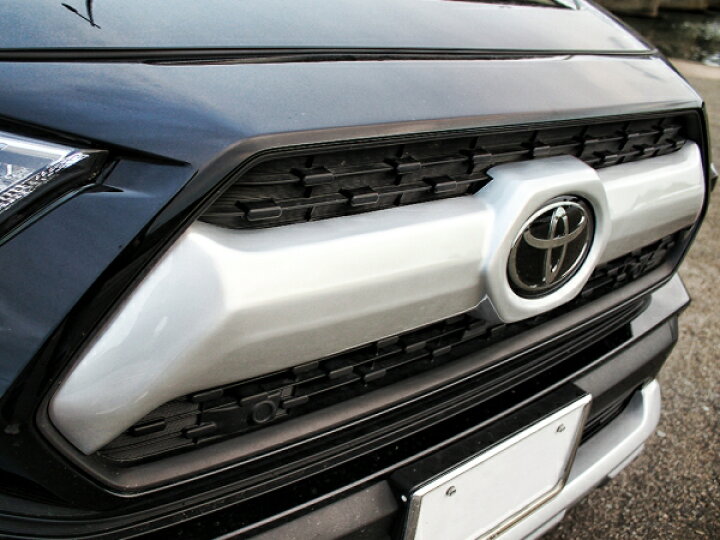 楽天市場】新型RAV4 50系 パーツ フロントグリルガーニッシュ 1P 