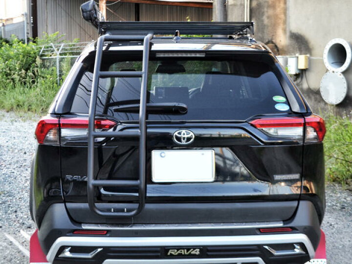 楽天市場】【プレゼント付】RAV4 50系 リアラダー 丸パイプ パーツ  
