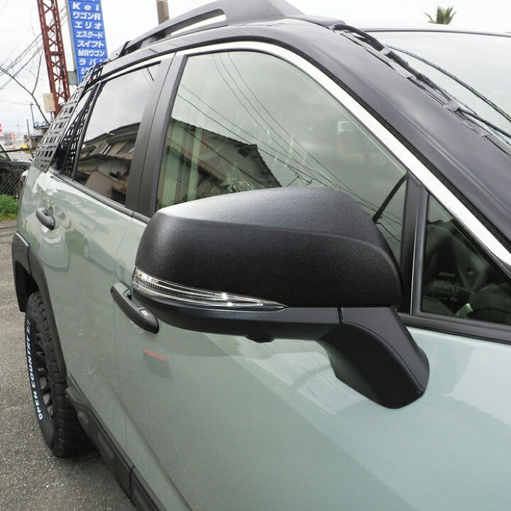 楽天市場】RAV4 50系 パーツ ドアミラーカバー ドアミラー カスタム 