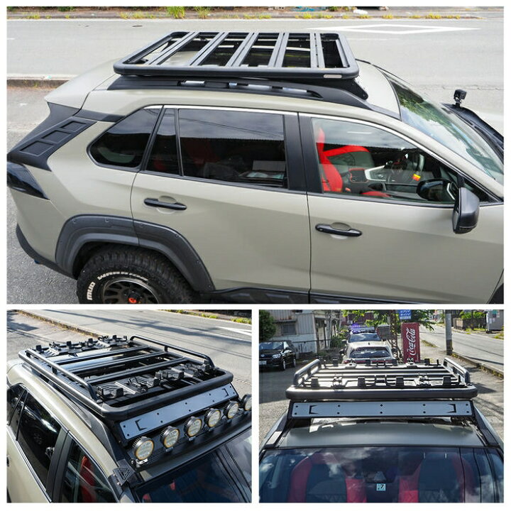 楽天市場】[在庫処分] RAV4 50系 フラットルーフラック ルーフラック 