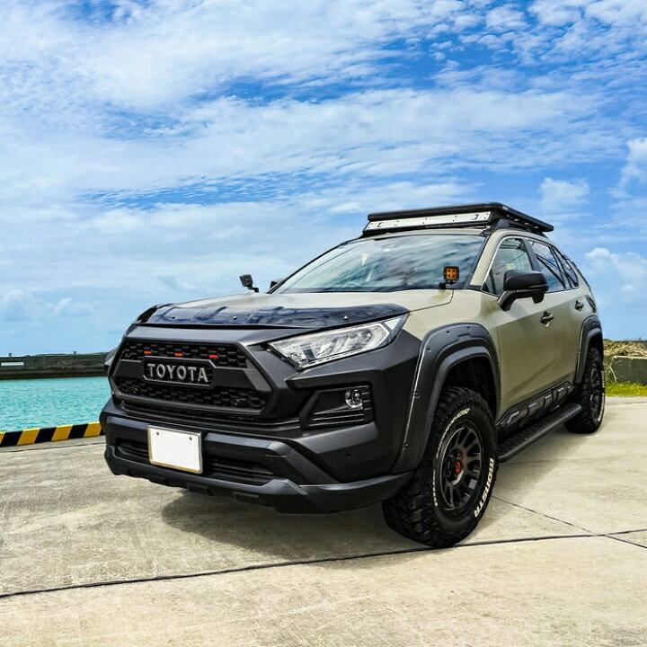 楽天市場】RAV4 50系 フラットルーフラック ルーフラック ロールック  