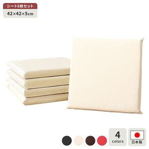 ���z�c �A�C�{���[ 5���Z�b�g ���{�� �X�N�G�A �N�b�V���� �t���b�g �V�[�g 42×42 cm PVC ���� ���U�[ �V���v�� ���_�� �f�U�C��