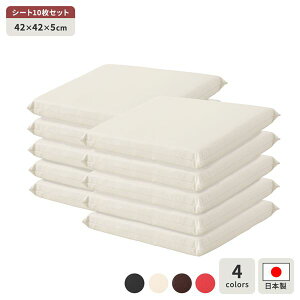 ���z�c �A�C�{���[ 10���Z�b�g ���{�� �X�N�G�A �N�b�V���� �t���b�g �V�[�g 42×42 cm PVC ���� ���U�[ �V���v�� ���_�� �f�U�C��