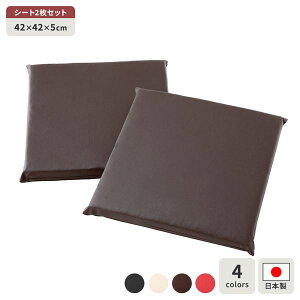 ���z�c �u���E�� 2���Z�b�g ���{�� �X�N�G�A �N�b�V���� �t���b�g �V�[�g 42×42 cm PVC ���� ���U�[ �V���v�� ���_�� �f�U�C��