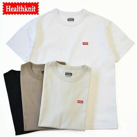 Healthknit fanctional fabric one point T-shirt ヘルスニット ファンクショナルファブリック ワンポイント 半袖Tシャツ 5803 半袖 メンズ レディース ユニセックス カットソー