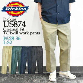 【国内正規品】dickies 874 ORIGINAL TC twill work pants ディッキーズ 874 TCツイル ワークパンツ オリジナルフィット チノパン 14562800 メンズ レディース ユニセックス