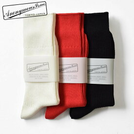 AnonymousIsm Socks Brilliant crew Socks dralon fabric Japan made アノニマスイズム ブリリアントクルー ソックス　ドラロン素材 日本製 メンズ レディース ユニセックス 15191300