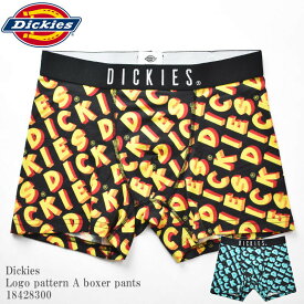 Dickies ディッキーズ DK Logo pattern A boxer pants 18428300 ロゴ フォント 総柄 ボクサーパンツ ボクサーブリーフ パンツ 下着 メンズ ストリート スケーター