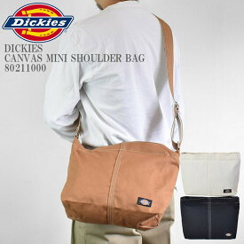 DICKIES ディッキーズ DK CANVAS MINI SHOULDER BAG 80211000 キャンバス ミニ ショルダーバッグ ロゴ コットン カバン 鞄 メンズ レディース ユニセックス