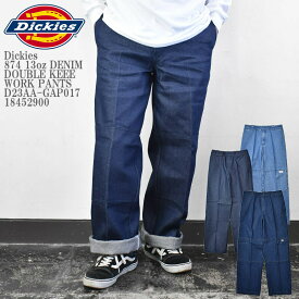 Dickies ディッキーズ 85283 13oz DENIM DOUBLE KEEE WORK PANTS D23AA-GAP017 18452900 ダブルニー デニム ルーズフィット ワークパンツ スケーターパンツ メンズ レディース ユニセックス