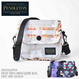 PENDLETON ペンドルトン FRAP MINI SHOULDER BAG PDT-000-231024 フラップ ミニ ショルダー バッグ チーフジョセフ柄 バッグ 防寒 メンズ レディース ユニセックス