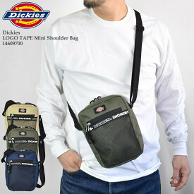 Dickies ディッキーズ DK LOGO TAPE Mini Shoulder Bag 14609700 ロゴ テープ ワン ショルダー バッグ ポーチ メンズ レディース ユニセックス ストリート スケーター