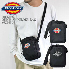 DICKIES ディッキーズ DK QUICK SHOULDER BAG 80246800 ロゴ クイック ショルダー バッグ ナイロン ボディバッグ サコッシュ カバン 鞄 メンズ レディース ユニセックス