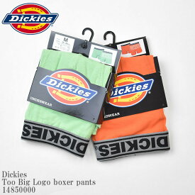 Dickies ディッキーズ DK Too Big Logo boxer pants 14850000 ビッグロゴ 無地 ボクサーパンツ ボクサーブリーフ パンツ 下着 メンズ ストリート スケーターボクサーブリーフ パンツ 下着 メンズ ストリート スケーター