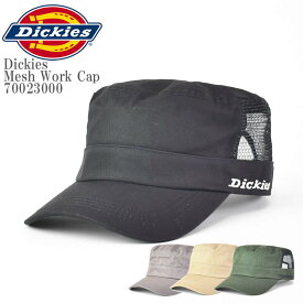 Dickies ディッキーズ DK Mesh Work Cap 70023000 メッシュ ワークキャップ コットン スタンダード ワークキャップ メンズ レディース ユニセックス