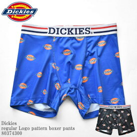Dickies ディッキーズ DK regular Logo pattern boxer pants 80374300 レギュラー ロゴ パターン レトロ 総柄 ボクサーパンツ ボクサーブリーフ メンズ ストリート スケーター