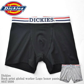 Dickies ディッキーズ DK Back print global worker Logo boxer pants 80374600 グローバルワーカーロゴ バックプリント スタンダード ボクサーパンツ ボクサーブリーフ パンツ 下着 メンズ ストリート スケーター