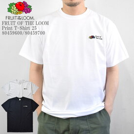 FRUIT OF THE LOOM フルーツ オブ ザ ルーム FTL Print T-Shirt 25 80459600 /80459700 プリントTシャツ シンプル メンズ レディース ユニセックス