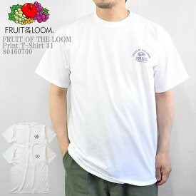 FRUIT OF THE LOOM フルーツ オブ ザ ルーム FTL Print T-Shirt 31 80460700 プリントTシャツ シンプル メンズ レディース ユニセックス