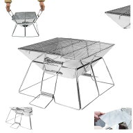 公式 MR.NOMADS 送料無料 焚火台 バーベキューコンロ 大型 BBQコンロ BBQグリル キャンプ 焚き火台 兼用 …
